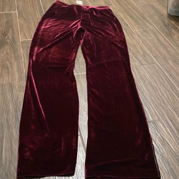 Venus velvet with satin tuxedo style dressy pants - Picture 6 of 8